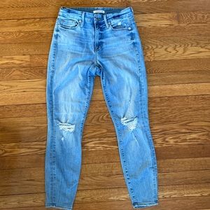 Good American Good Legs Ripped Skinny Jeans